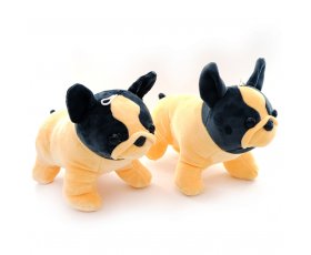 Собака бульдог 26см 