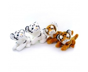 Тигрята меховые 15см 