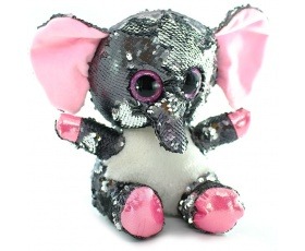 Слон с паетками 26см 