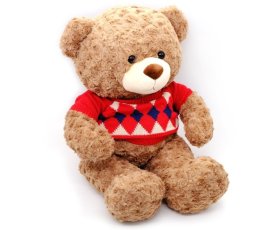 Мишка вяз. кофта 110см 