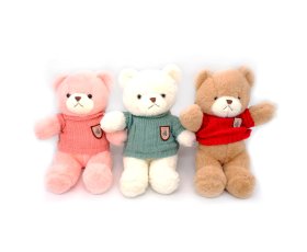 Мишка в вяз.коф. 30см