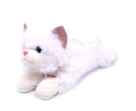 	Кошка бел.мех воротник 60см