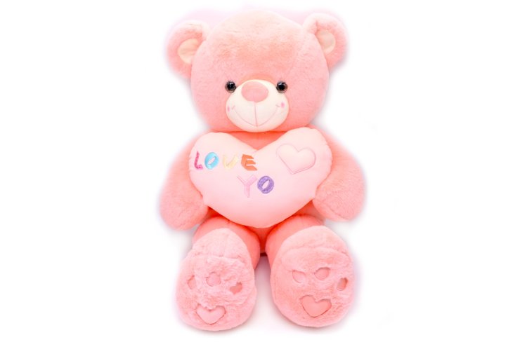 Мишка сердце LOVE you 100см фото 3